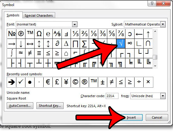 keyboard shortcut for entering equations into word on mac
